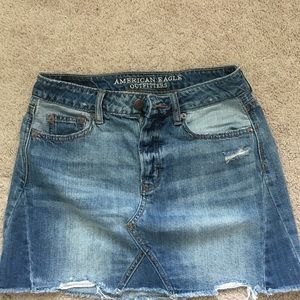 American Eagle jean skirt
